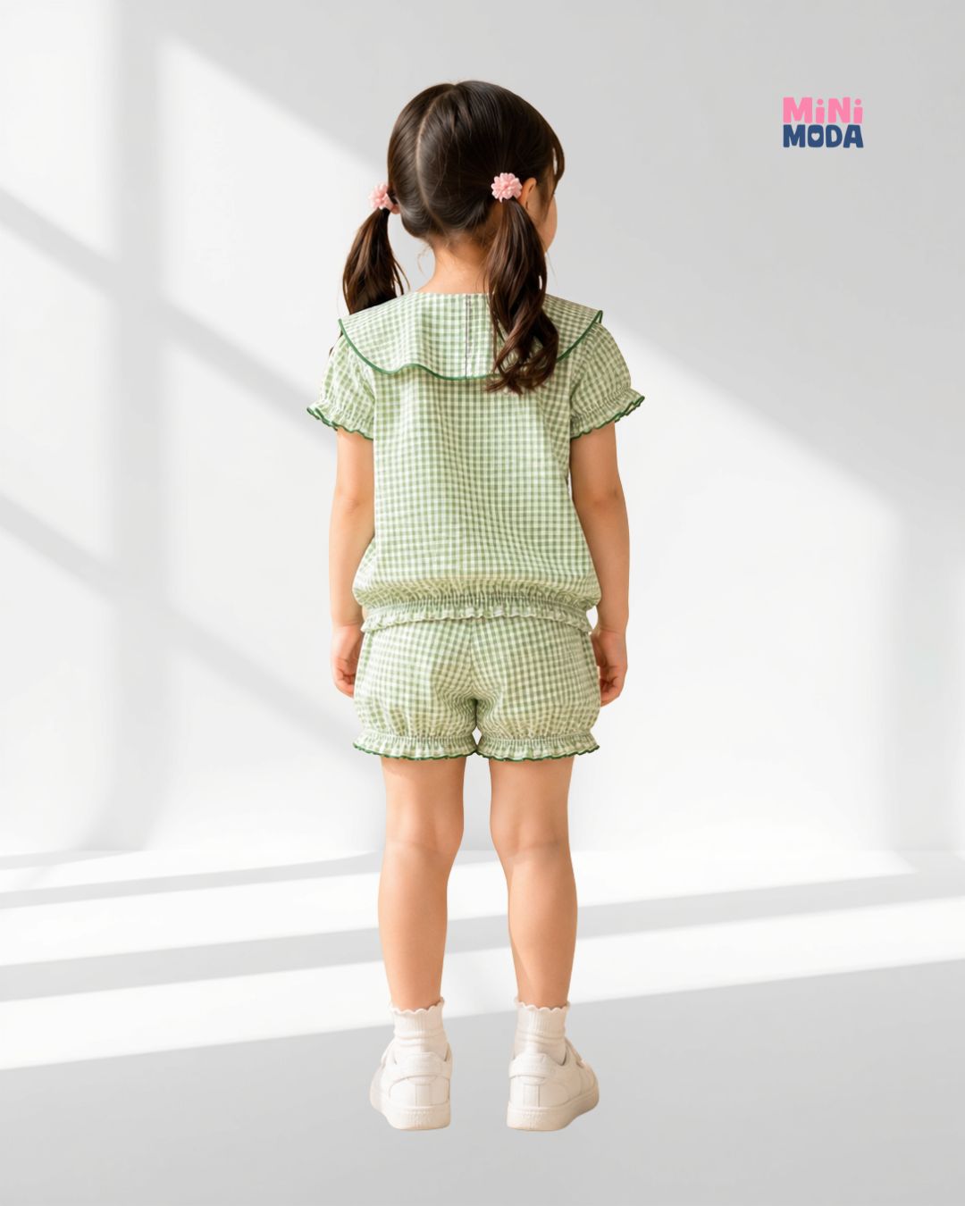 Gingham Set Girl